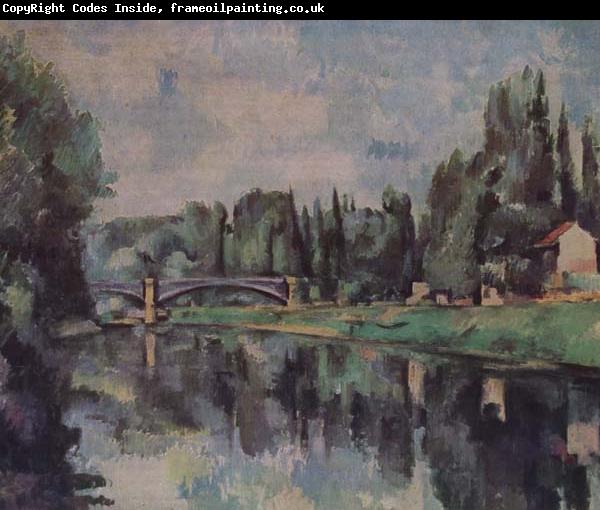 Paul Cezanne Bridge over the Marne